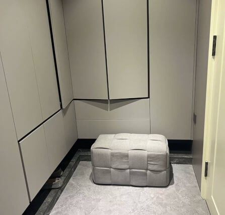 สตูลผ้าลูกฟูก MY DOLLS HOUSE COZY CUBE 70 ซม. สีเทา_4